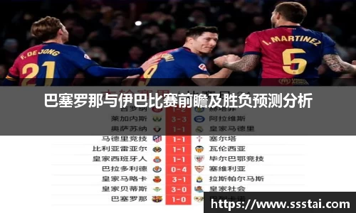 巴塞罗那与伊巴比赛前瞻及胜负预测分析